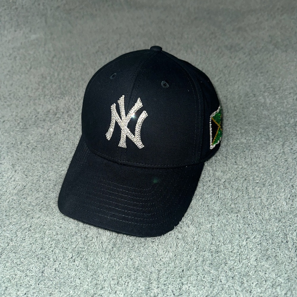 Custom Bling Yankee Cap for Deirdre